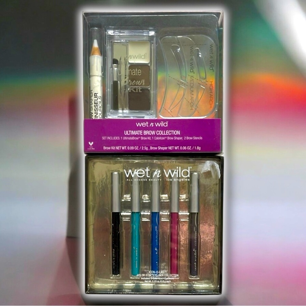 Wet N’ Wild Cosmetics Ultimate Brow & Color Icon Eyeliner Collection Box Sets